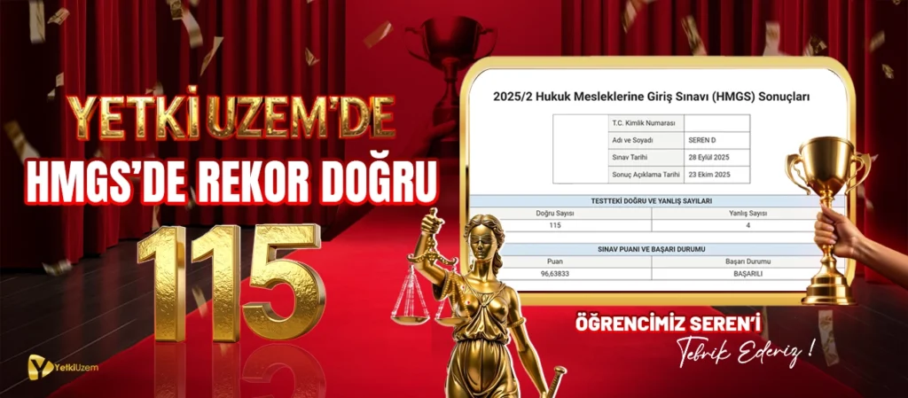 Yetki Uzem'de HMGS'de Rekor Doğru