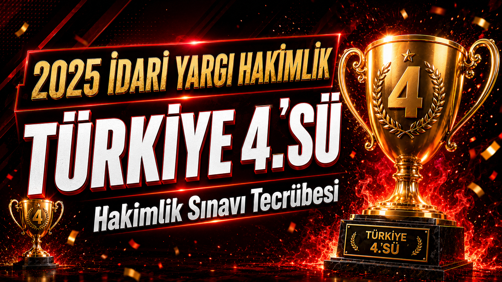 2025 İdari Yargı Hakimlik Türkiye 4.’sü Hakimlik Sınavı Tecrübesi
