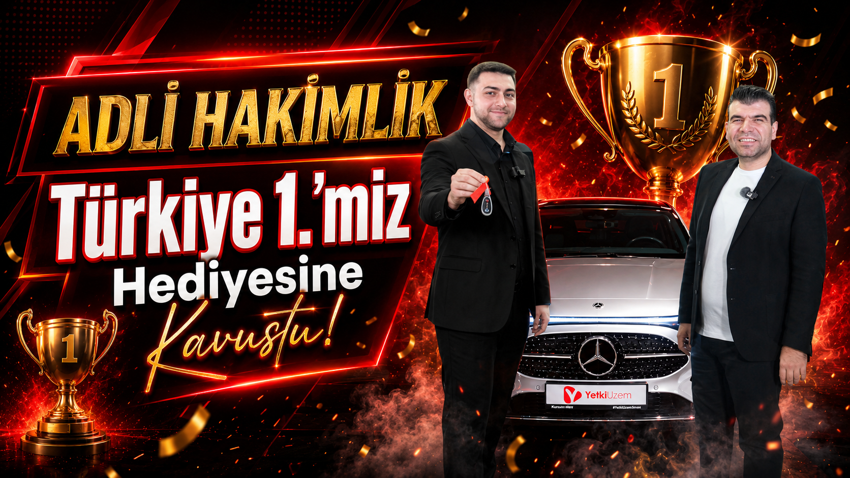 Adli Hakimlik Türkiye 1.si Şuayip F.'nin Başarı Hikayesi | Yetki Uzem ile Zirveye Giden Yol