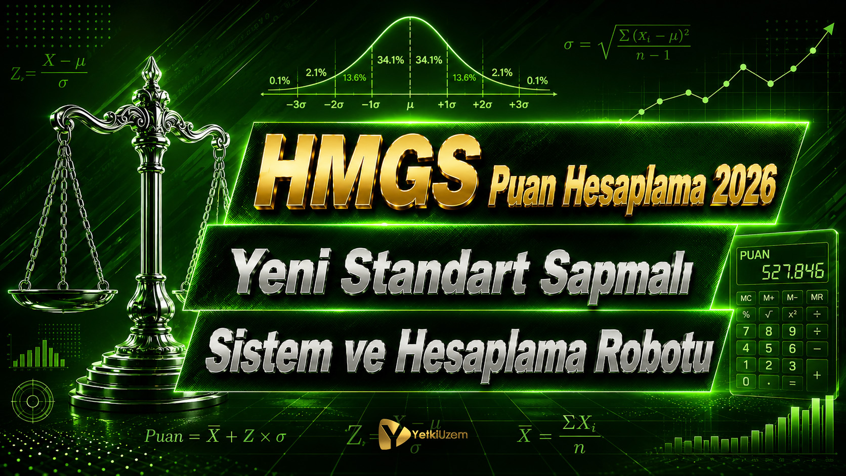 HMGS Puan Hesaplama 2026- Yeni Standart Sapmalı Sistem ve Hesaplama Robotu