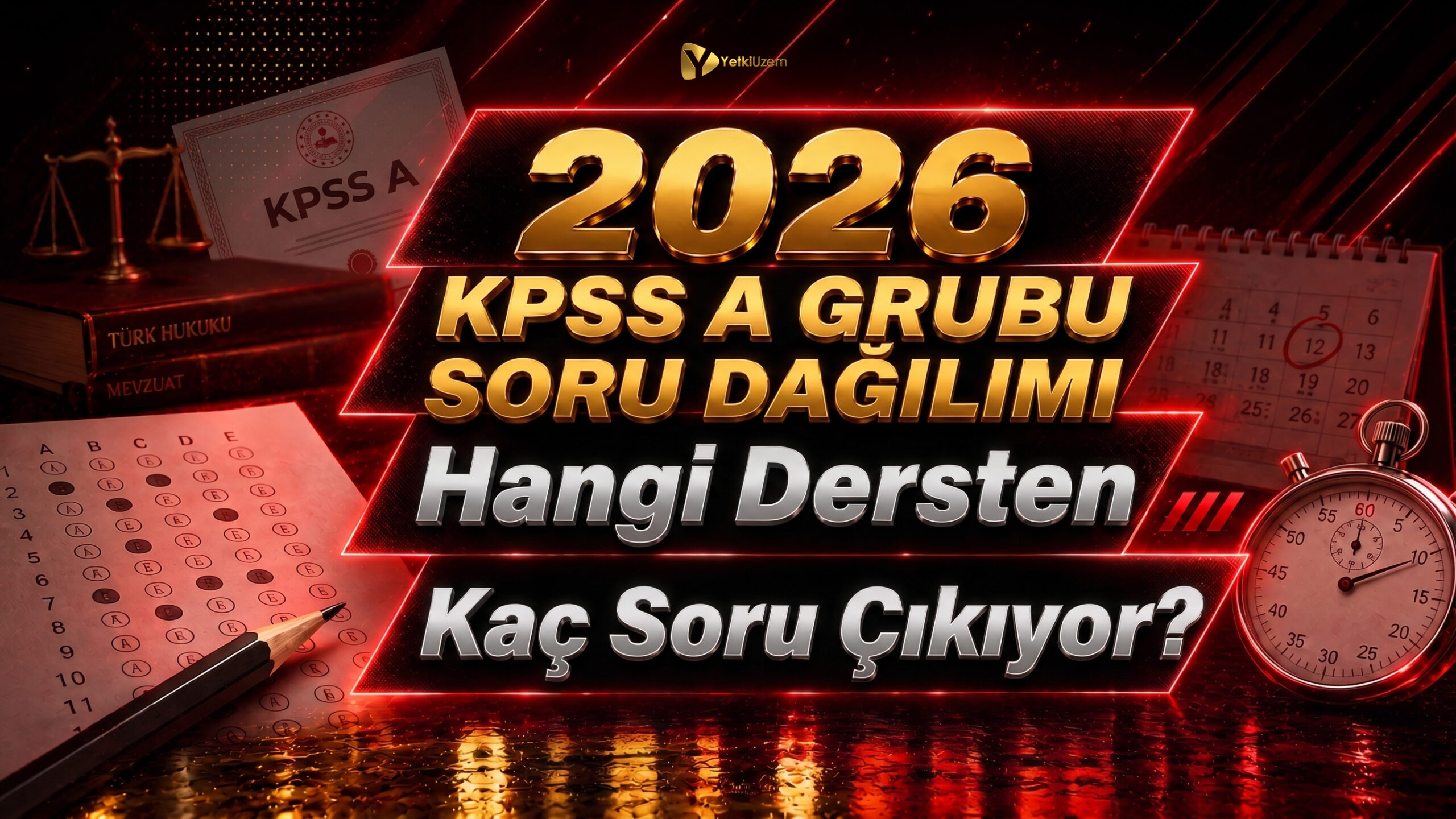KPSS A Grubu Soru Dağılımı 2026: Hangi Dersten Kaç Soru Çıkıyor?