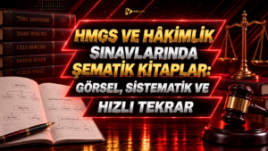 HMGS ve Hâkimlik Sınavlarında Şematik Kitaplar: Görsel, Sistematik ve Hızlı Tekrar