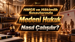 HMGS ve Hâkimlik Sınavlarında Medeni Hukuk Nasıl Çalışılır?