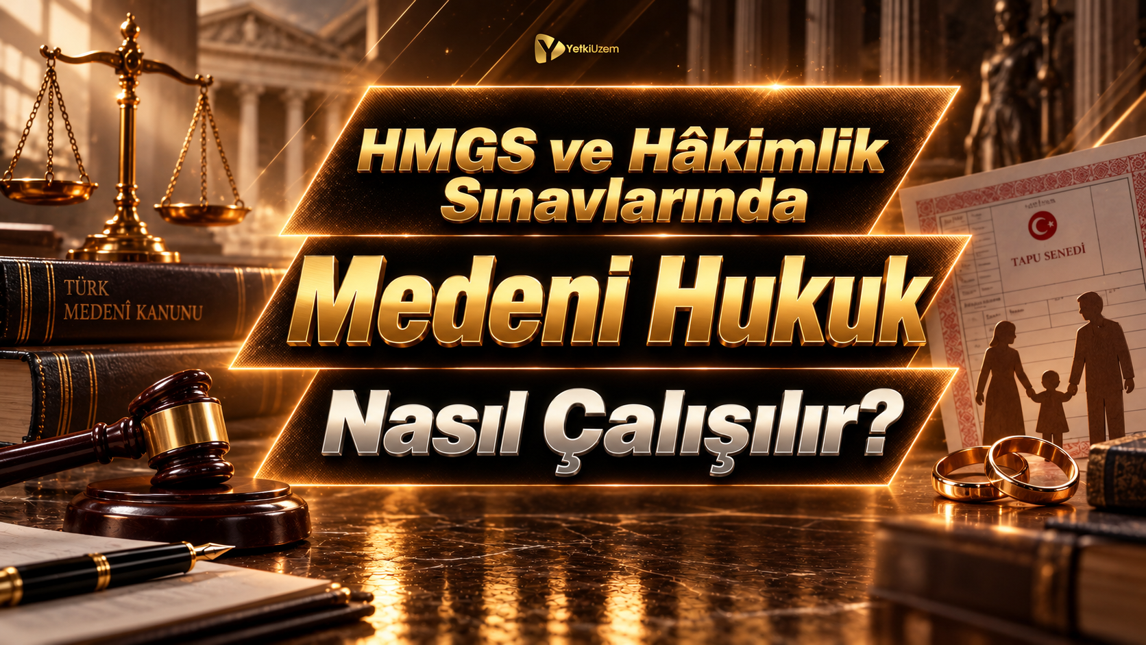 HMGS ve Hâkimlik Sınavlarında Medeni Hukuk Nasıl Çalışılır?